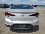 2019 Hyundai Elantra Sel Silver vin: 5NPD84LF4KH424563