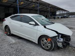 2019 Hyundai Elantra Sel White vin: 5NPD84LF4KH449480