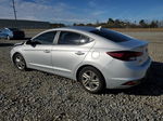 2019 Hyundai Elantra Sel Silver vin: 5NPD84LF4KH470913