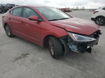 2019 Hyundai Elantra Sel Red vin: 5NPD84LF4KH477957