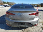 2019 Hyundai Elantra Sel Gray vin: 5NPD84LF4KH485203