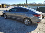 2019 Hyundai Elantra Sel Gray vin: 5NPD84LF4KH485203