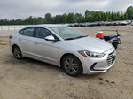 2017 Hyundai Elantra Se Silver vin: 5NPD84LF5HH013701