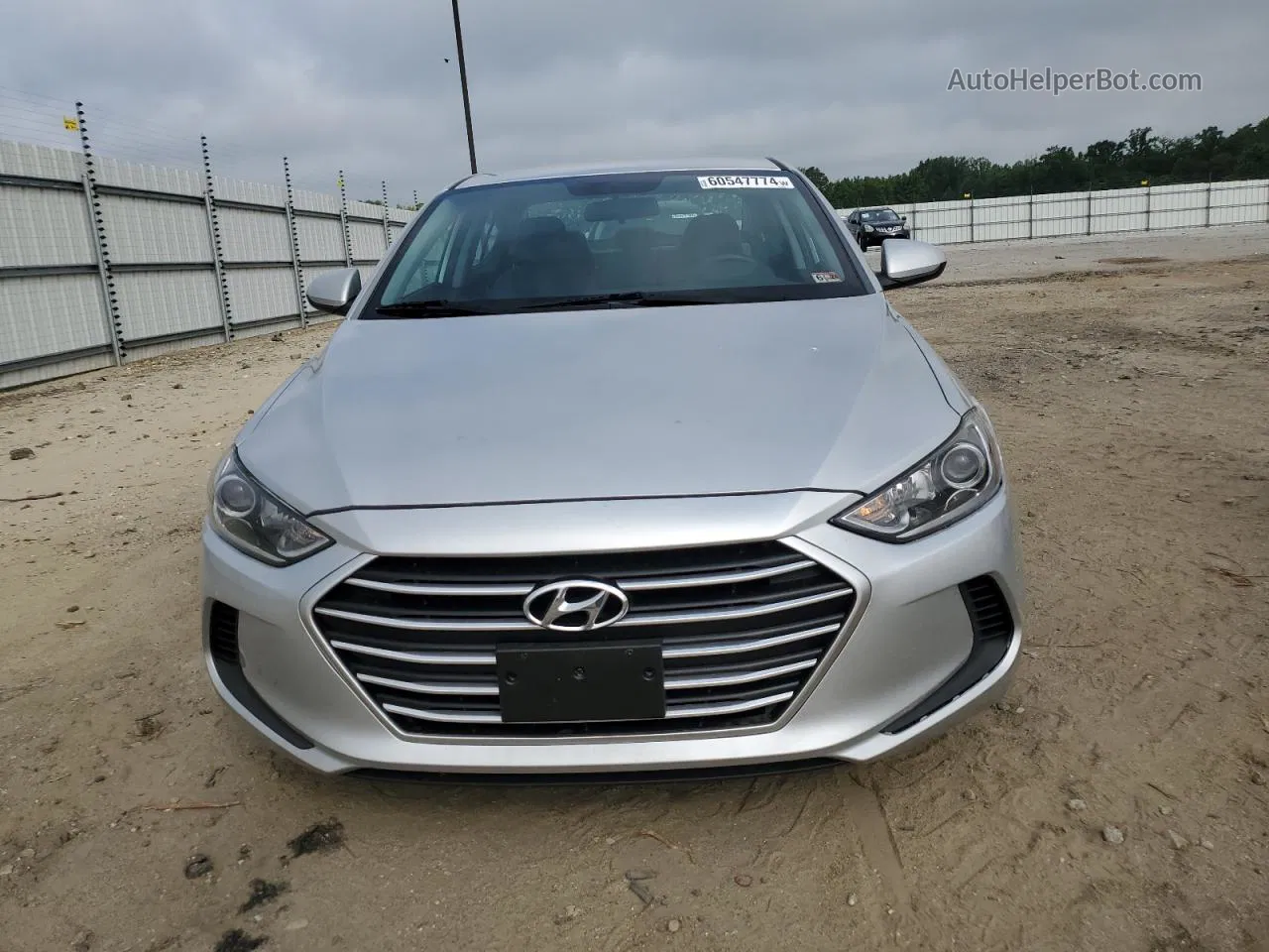 2017 Hyundai Elantra Se Серебряный vin: 5NPD84LF5HH013701