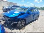 2017 Hyundai Elantra Limited Синий vin: 5NPD84LF5HH017456