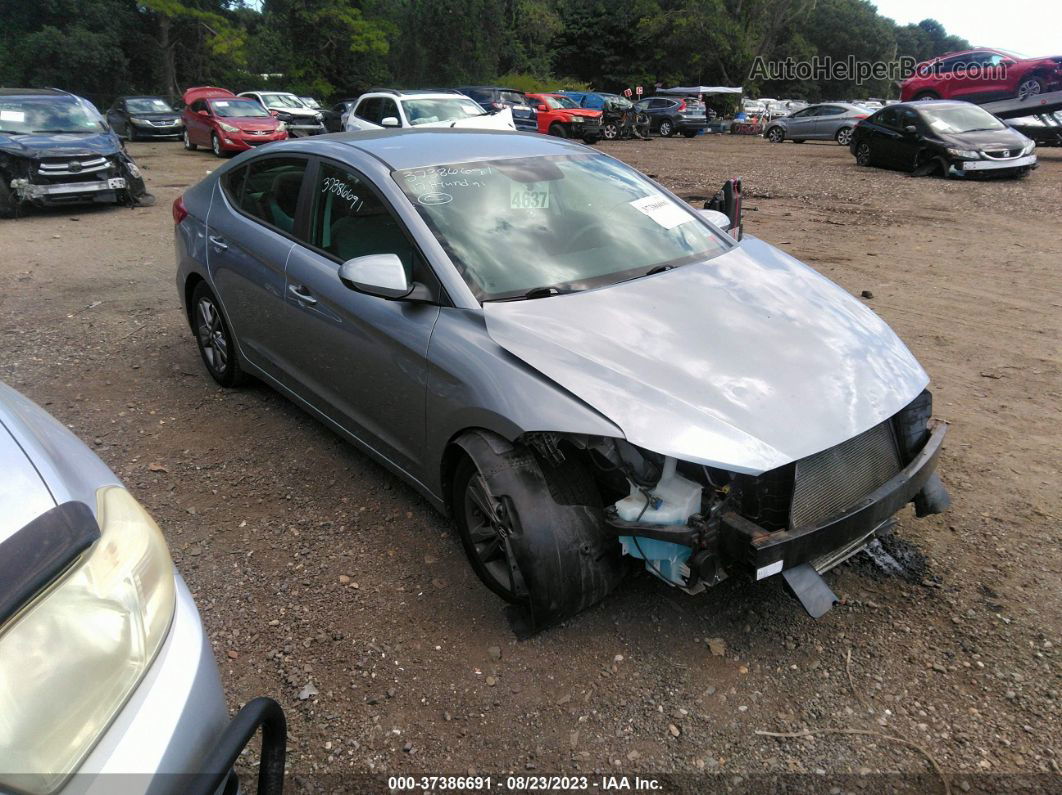 2017 Hyundai Elantra Se Серый vin: 5NPD84LF5HH027159