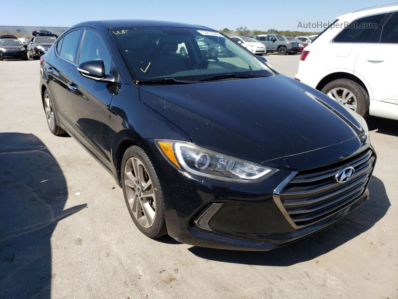 2017 Hyundai Elantra Se Black vin: 5NPD84LF5HH030353