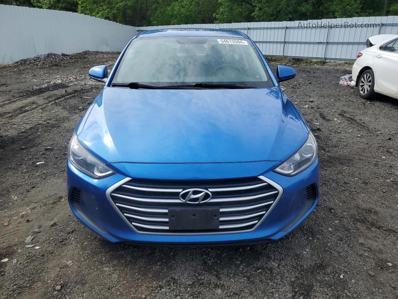 2017 Hyundai Elantra Se Blue vin: 5NPD84LF5HH038081