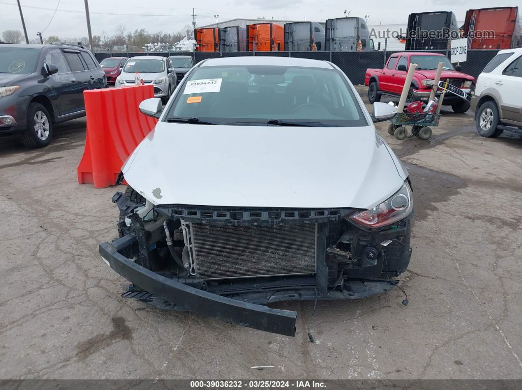 2017 Hyundai Elantra Limited Silver vin: 5NPD84LF5HH038291