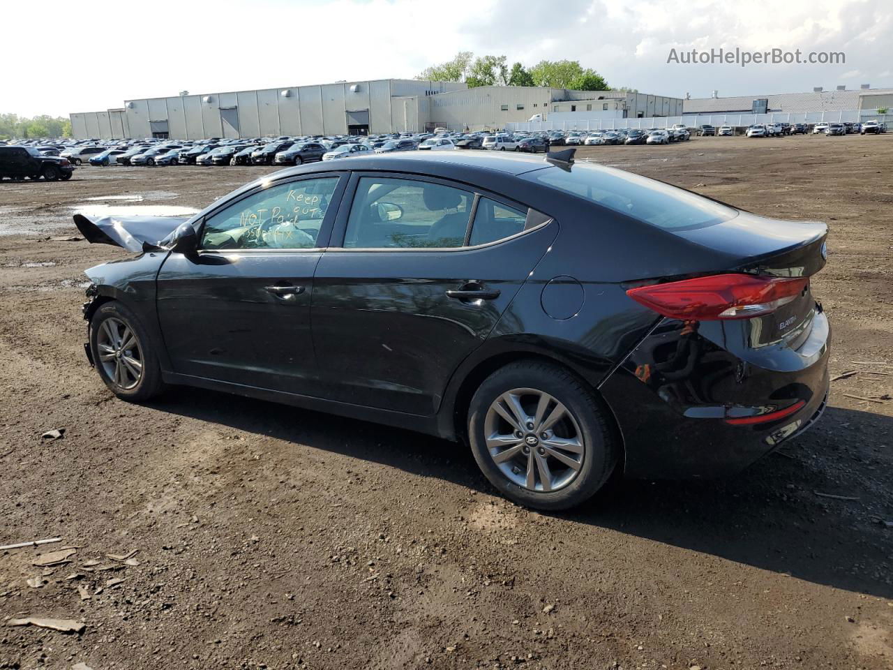 2017 Hyundai Elantra Se Black vin: 5NPD84LF5HH048769