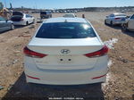 2017 Hyundai Elantra Se White vin: 5NPD84LF5HH051347