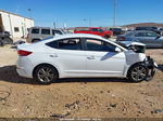 2017 Hyundai Elantra Se White vin: 5NPD84LF5HH051347