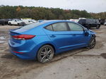 2017 Hyundai Elantra Se Blue vin: 5NPD84LF5HH053986