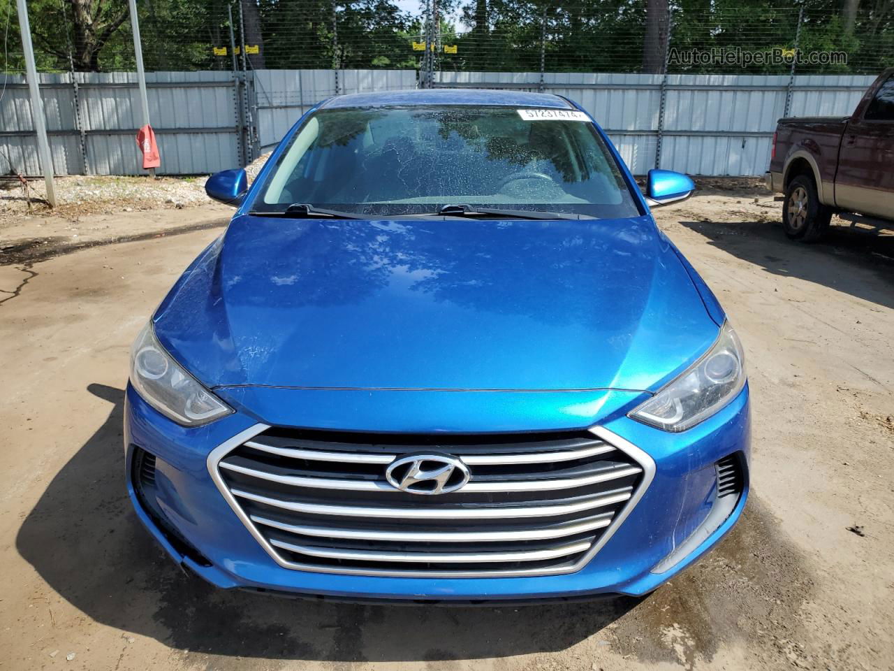 2017 Hyundai Elantra Se Blue vin: 5NPD84LF5HH056015