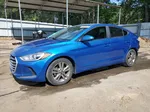 2017 Hyundai Elantra Se Blue vin: 5NPD84LF5HH056015