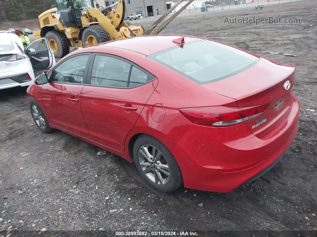 2017 Hyundai Elantra Se Red vin: 5NPD84LF5HH069251