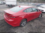 2017 Hyundai Elantra Se Red vin: 5NPD84LF5HH069251