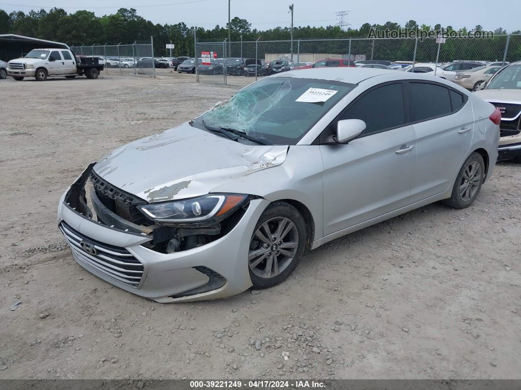 2017 Hyundai Elantra Se Silver vin: 5NPD84LF5HH075101