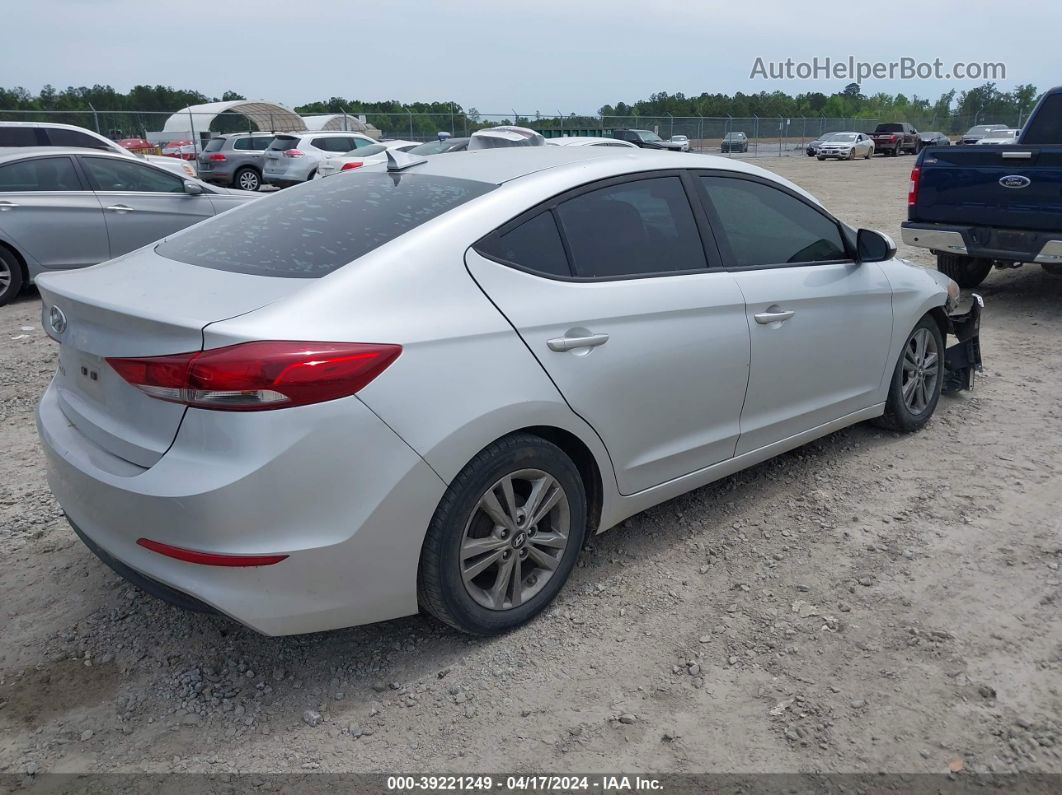 2017 Hyundai Elantra Se Silver vin: 5NPD84LF5HH075101