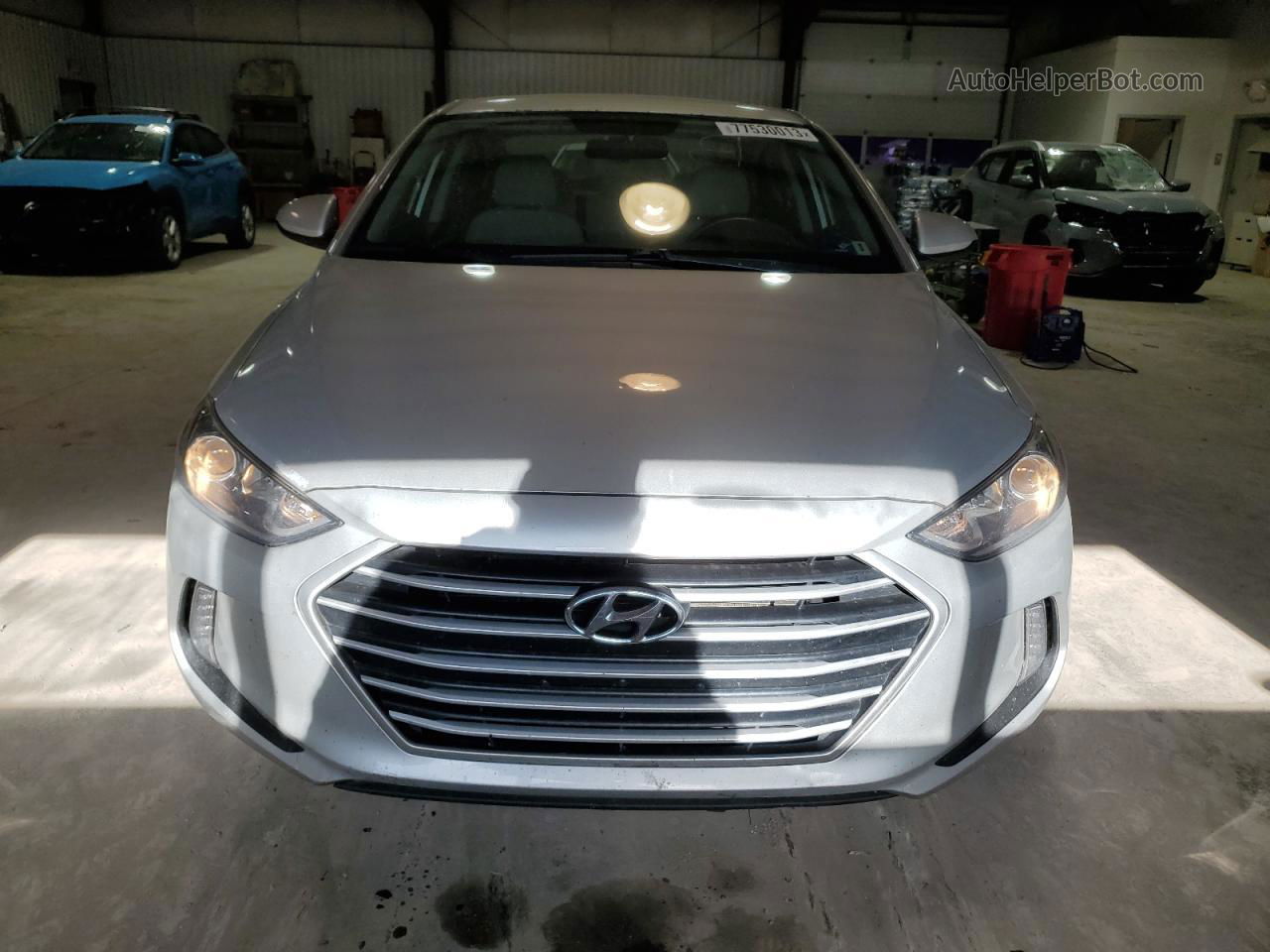 2017 Hyundai Elantra Se Silver vin: 5NPD84LF5HH075437