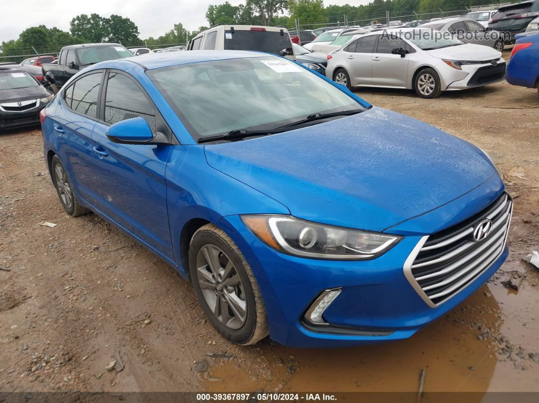 2017 Hyundai Elantra Se Blue vin: 5NPD84LF5HH084302