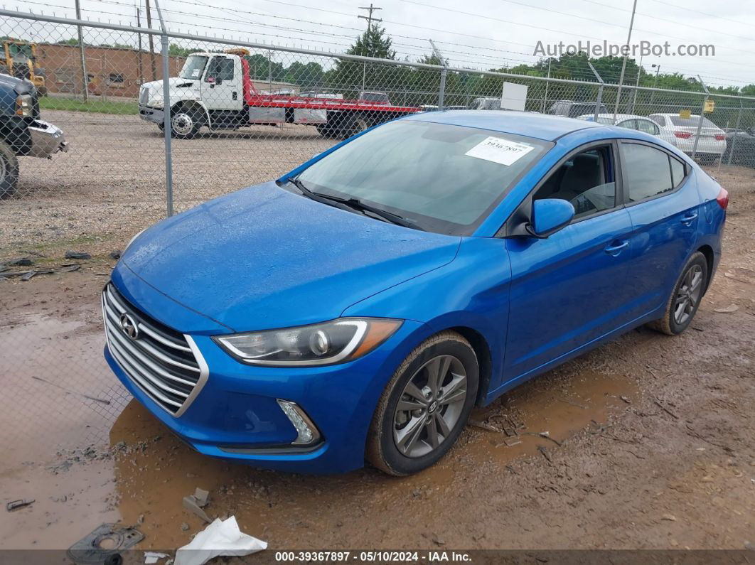 2017 Hyundai Elantra Se Blue vin: 5NPD84LF5HH084302