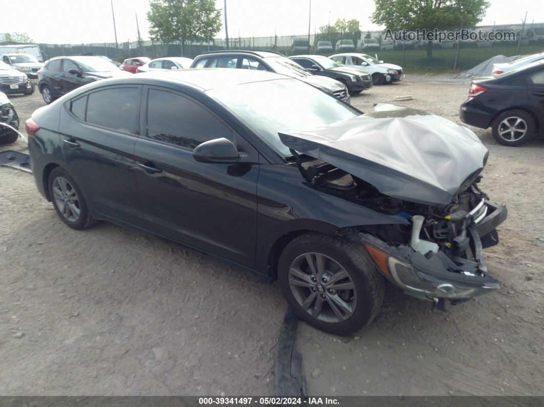 2017 Hyundai Elantra Se Black vin: 5NPD84LF5HH159032