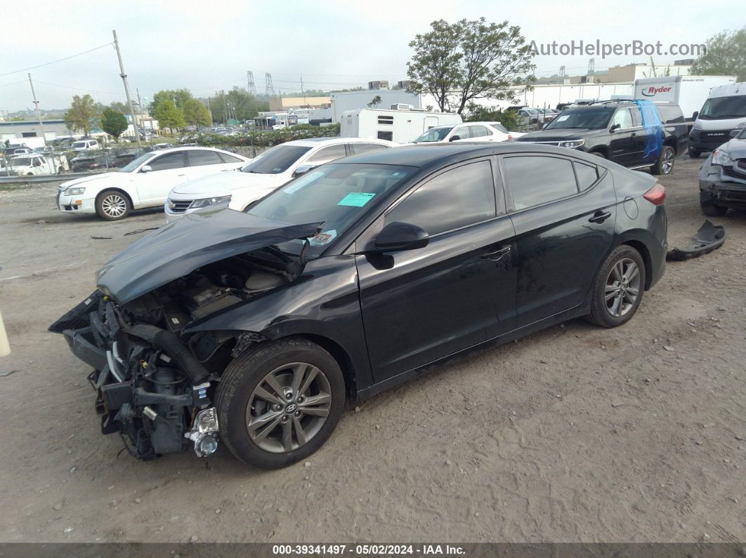 2017 Hyundai Elantra Se Black vin: 5NPD84LF5HH159032