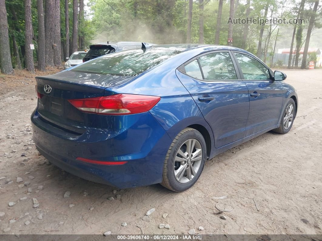 2017 Hyundai Elantra Se Blue vin: 5NPD84LF5HH176400