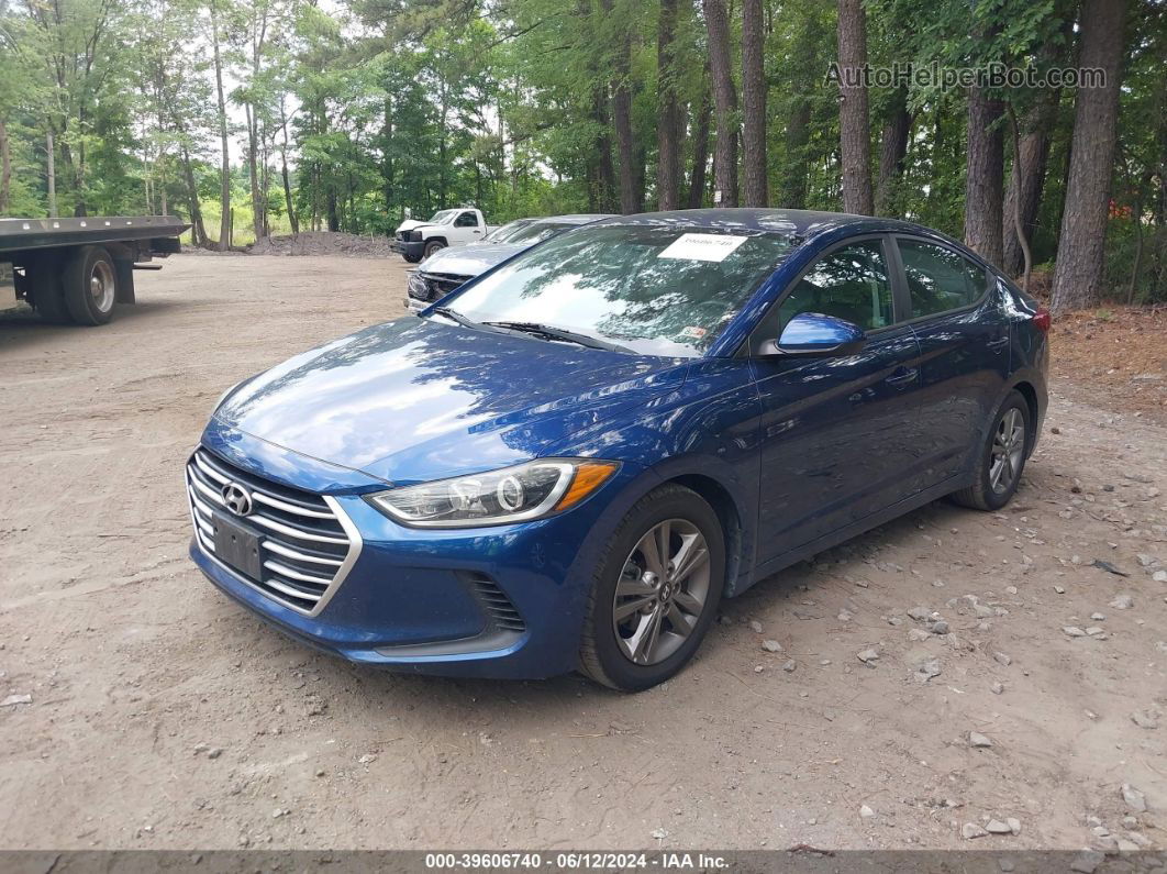 2017 Hyundai Elantra Se Blue vin: 5NPD84LF5HH176400