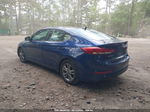 2017 Hyundai Elantra Se Blue vin: 5NPD84LF5HH176400