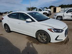 2018 Hyundai Elantra Sel Белый vin: 5NPD84LF5JH233006