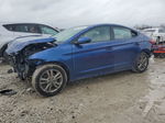 2018 Hyundai Elantra Sel Blue vin: 5NPD84LF5JH245267