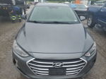 2018 Hyundai Elantra Sel Gray vin: 5NPD84LF5JH258374