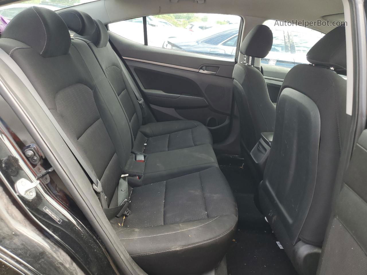 2018 Hyundai Elantra Sel Black vin: 5NPD84LF5JH264773