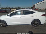 2018 Hyundai Elantra Sel Белый vin: 5NPD84LF5JH310716