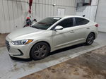 2018 Hyundai Elantra Sel Silver vin: 5NPD84LF5JH324289