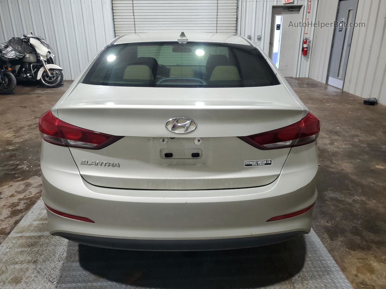 2018 Hyundai Elantra Sel Серебряный vin: 5NPD84LF5JH324289