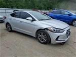 2018 Hyundai Elantra Sel Silver vin: 5NPD84LF5JH352836