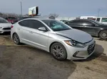 2018 Hyundai Elantra Sel Серебряный vin: 5NPD84LF5JH384315