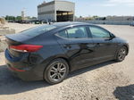 2018 Hyundai Elantra Sel Black vin: 5NPD84LF5JH391426