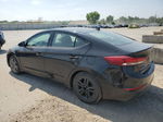 2018 Hyundai Elantra Sel Black vin: 5NPD84LF5JH391426