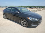 2018 Hyundai Elantra Sel Black vin: 5NPD84LF5JH391426