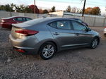 2019 Hyundai Elantra Sel Gray vin: 5NPD84LF5KH405178