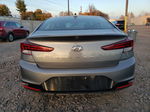 2019 Hyundai Elantra Sel Gray vin: 5NPD84LF5KH405178