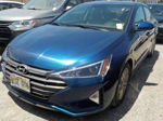 2019 Hyundai Elantra Sel Синий vin: 5NPD84LF5KH407710