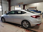 2019 Hyundai Elantra Sel Серебряный vin: 5NPD84LF5KH414785