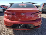 2019 Hyundai Elantra Sel Red vin: 5NPD84LF5KH460617