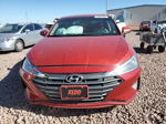 2019 Hyundai Elantra Sel Red vin: 5NPD84LF5KH460617