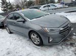 2019 Hyundai Elantra Sel Gray vin: 5NPD84LF5KH467499